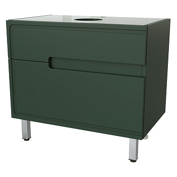 Тумба под раковину Taliente Cevia TA-MBC-80PS-grigio verde 79х49х56 подвесная